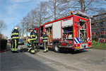 Melding 14.17 Prio 1 Woningbrand Meterkast Tsjerk Hiddesstraat Kollum